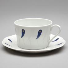Air France Premiere pattern coffee cup and saucer  1970s