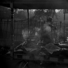 Peanuts Roasting, from Memories of India  1997