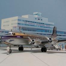 Pan American World Airways Douglas DC-4 Clipper Celestial model aircraft