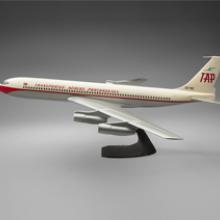 TAP (Transportes Aéreos Portugueses) Boeing 707-328B model aircraft  c. 1965