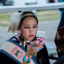 Woman with Mobile Phone, Narissa Fayy Reed  2015