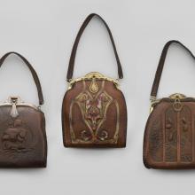 Arts and Crafts-style handbags c.1920s