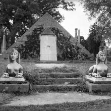 Pyramid Tomb at Mount Olivet Cemetery, Nashville, Tennessee  c. 1950s Harold Allen (1912–98)