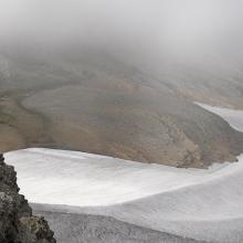 Mist Over Siyeh Pass, Glacier National Park, Montana  2012 