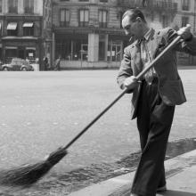 Street Sweeper, Paris, France