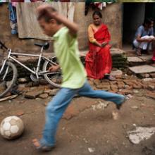 Street Soccer, Kathmandu, Nepal  2006