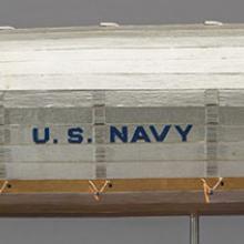 U.S.S. Akron model airship 1960s