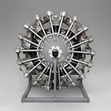 Pratt & Whitney R-985 Wasp Junior airplane radial engine  1930s