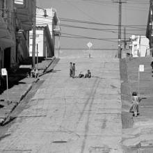 Kearny Street above Broadway, North Beach