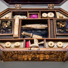 Sewing box  c. 1850