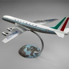 Alitalia (Linee Aeree Italiane) Douglas DC-8-43 model aircraft  early 1960s