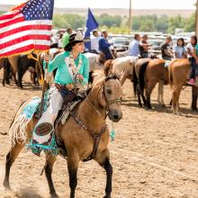 2014 Miss Indian Rodeo, Amanda Kay Not Afraid  2015