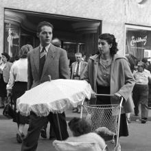 Couple with Baby, Paris, France