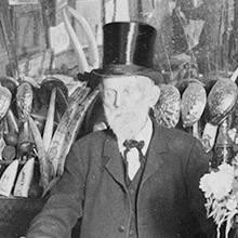 Interior of Abe Warner’s Cobweb Palace saloon