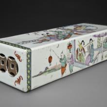 Ceramic pillow  19th century