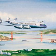 Pan American Lockheed Constellation Model 749  1963