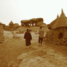 Ridge-top Village, Republic of Mali 