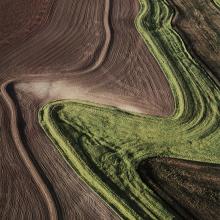 Contour Farming, Phillipsburg, Kansas  1977