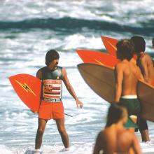 Gerry Lopez, Sunset Beach, Oahu, Hawaii  1974