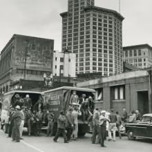 Father’s Day Picnic, Seattle, Washington  1951; William Heick  (1916–2012)