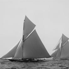 The start [Vigilant and Valkyrie II]  1893