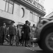 At Galeries Lafayette, Paris, France