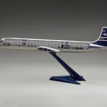 BOAC (British Overseas Airways Corporation) Douglas DC-7c  model aircraft  mid–1950s 
