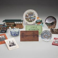 Various San Francisco souvenirs