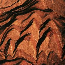 Detail of Anticline, Mexican Hat, Utah  1960