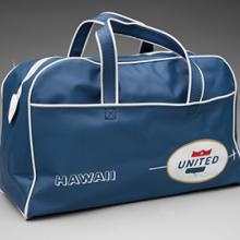 United Air Lines flight bag  1960s