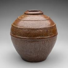 Stoneware jar