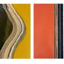 Levees, Salt Ponds A13, Cargill Salt Plant, Alviso and Newark, California  