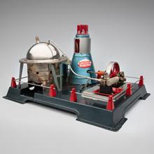 Atomic Reactor steam toy  c. 1950s