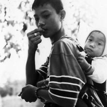 Boy with Baby, Mekong Delta, Vietnam