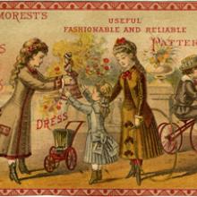 Demorest trade card  c. 1860s–70s