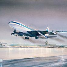 Pan American Boeing 707  1962