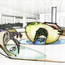 Active play area concept perspective drawing  2009