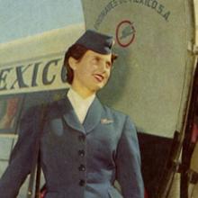Aeronaves de México brochure  1950s