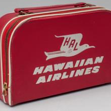 Hawaiian Airlines miniature flight bag  1960s