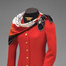 United Airlines flight attendant uniform