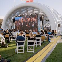 Audience for Motivational Speaker, Dreamforce  2014