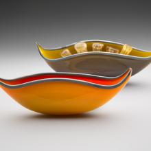 Yellow Pod and Straw Pod  2003 Elin Christopherson (b.1963)