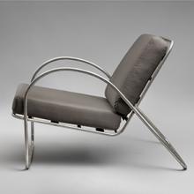 Tubular aluminum chair  c. 1936