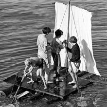 Setting Out to Sea, China Camp, San Francisco Bay 1952