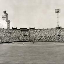 Seals playing Sacramento Solons in their final game 