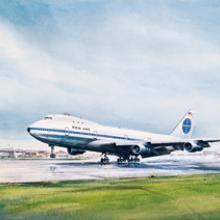 Pan American Boeing 747  c. 1970