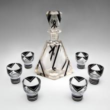 Decanter and glasses  