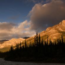 Alpen Glow, Brooks Range Mountains, Alaska 2010
