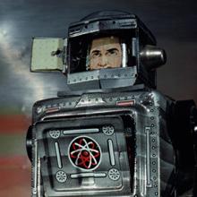 1960s “Mars Explorer” tin wind-up robot, Japan  1991