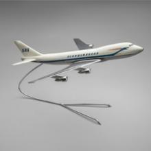 SAS (Scandinavian Airlines System) Boeing 747-200 model aircraft  1970s